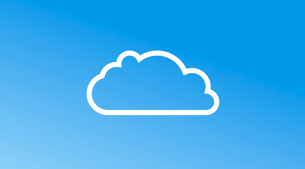 Sky blue gradient with blue sky elearn logo 