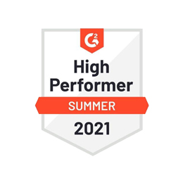 Blue Sky eLearn's G2 High Performer award for Summer 2021