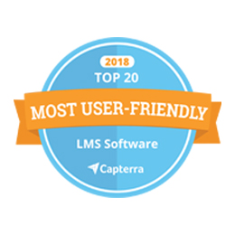 Blue Sky eLearn's Capterra award for 2018