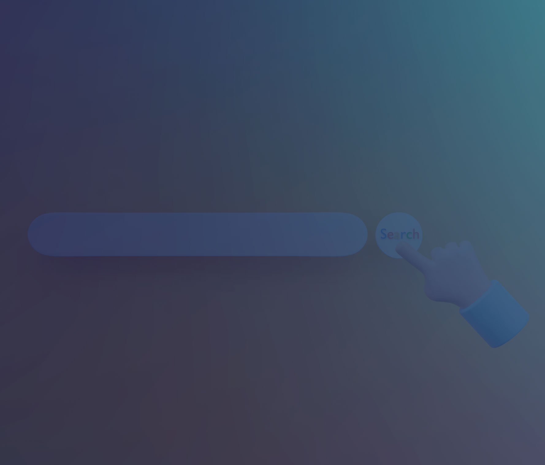 Image of finger pointing to search bar button